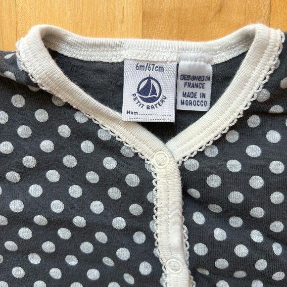 Petit Bateau onsie in like new condition - Picture 2 of 4
